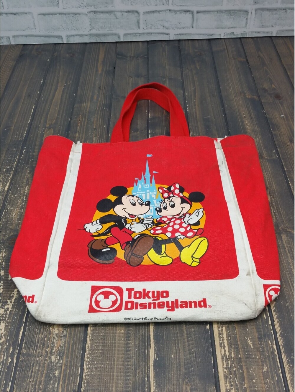 Disney 40th Anniversary Shoulder Bag Tokyo Disneyland REMEMBER 1983 Resort Tote